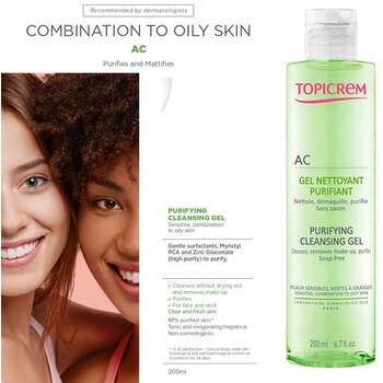 Čistiaci gél pre mastnú a citlivú pleť AC (Purifying Cleansing Gel)